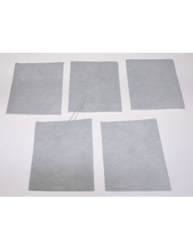 Lot de 5 Filtres de Refoulement Cubic pour Aspirateur Nilfisk