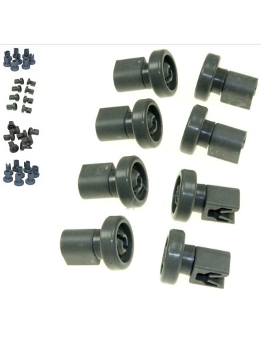 Roulette Panier Supérieur X 8 pour Lave Vaisselle AEG