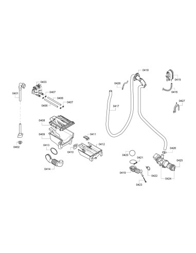 Manchette de Hublot pour Machine à Laver BOSCH