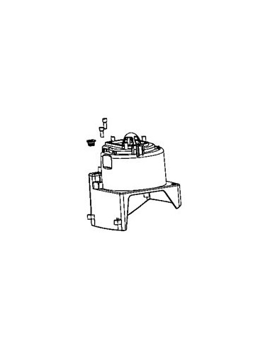 Carter Moteur Supérieur pour Aspirateur Sans Sac Swift Power Cyclonic ROWENTA