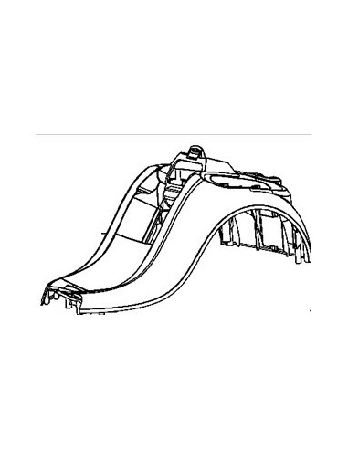 Demi Boitier Supérieur Bleu pour Aspirateur Sans Sac Swift Power Cyclonic ROWENTA