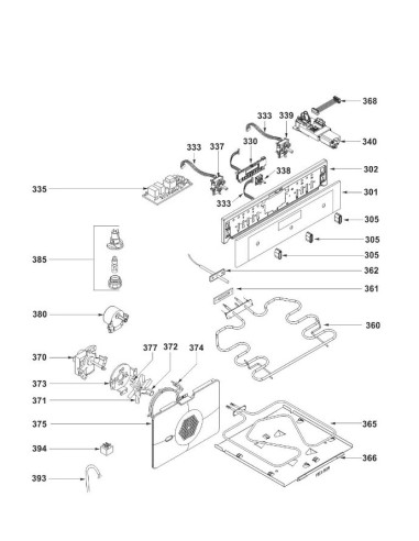 Filtre Antiparasite pour Four  SAUTER 