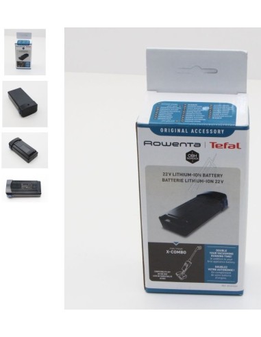 Batterie li ion 22V pour Aspirateur XCOMBO ROWENTA