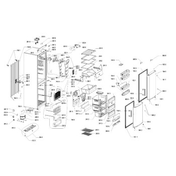 Joint Magnetique porte Refrigerateur pour Refrigerateur WHIRLPOOL
