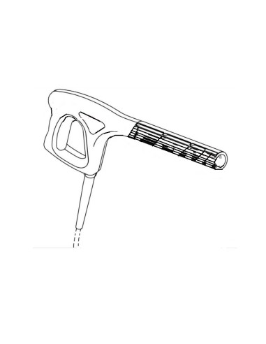 Poignée - Pistolet pour Nettoyeur Haute Pression Compact C 100.2 Nilfisk