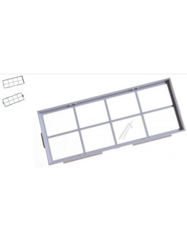 Grille Support Filtre Gris pour Aspirateur Robot X-PLORER SERIE 75 ROWENTA