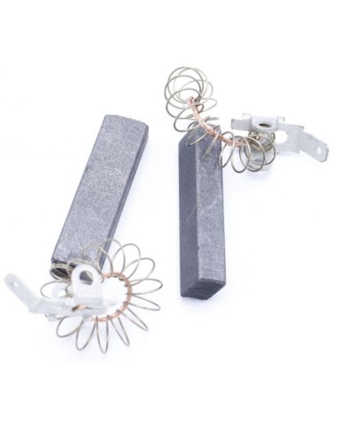 Kit de 2 Charbons Moteur pour Aspirateur Eau et Poussière AquaVac