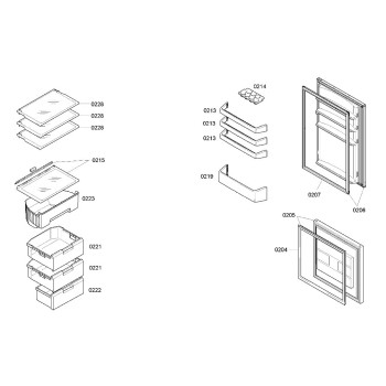 Joint de Porte Refrigerateur pour Refrigerateur VIVA SIEMENS