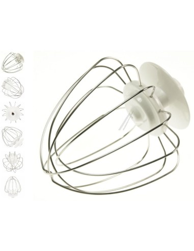 Fouet pour KITCHEN MACHINE MASTERCHEF ESSENTIAL 4.8L MOULINEX