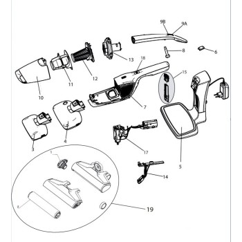 ACCU LI Ion Pour Aspirateur Balai ELECTROLUX 