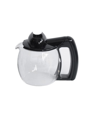 Bol / Verseuse en Verre avec Couvercle Anti-Goutte pour Cafetière BCO 120 et BCO 130 DELONGHI