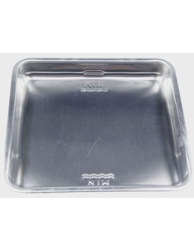 Bac à Eau Emaillé Blanc pour Barbecue BQ58 et BQ88 DELONGHI