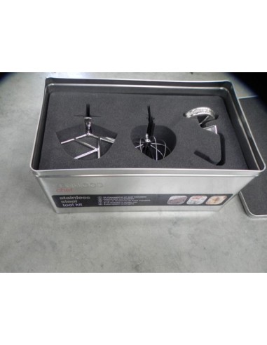 Lot d'Accessoires (fouet, crochet et batteur) pour Robot Culinaire Kenwood