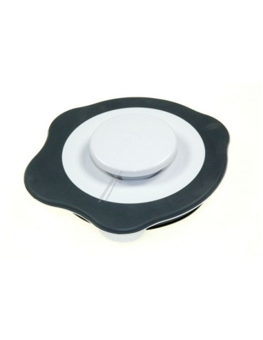 Couvercle + Bouchon Blanc avec Joint pour Bol Blender Acrylique KENWOOD