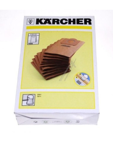 Sacs Filtres pour Aspirateurs A2001 / K2001 Kärcher