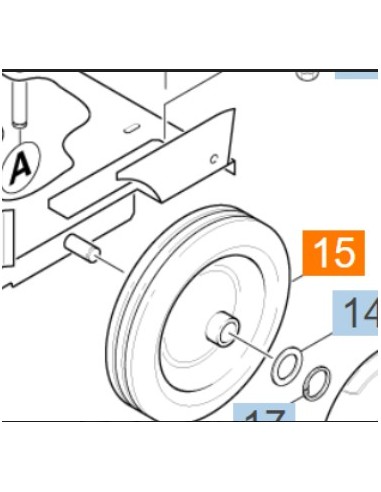 Roue pour Autolaveuse Kärcher