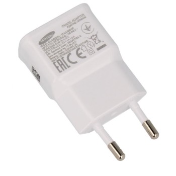 Chargeur / Adaptateur Coloris Blanc Sans Cordon pour Smartphone Samsung