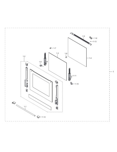 Ensemble Porte Four pour Four SAMSUNG