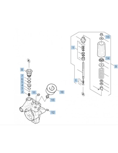 Vis de Fermeture pour Nettoyeur Haute Pression Kärcher