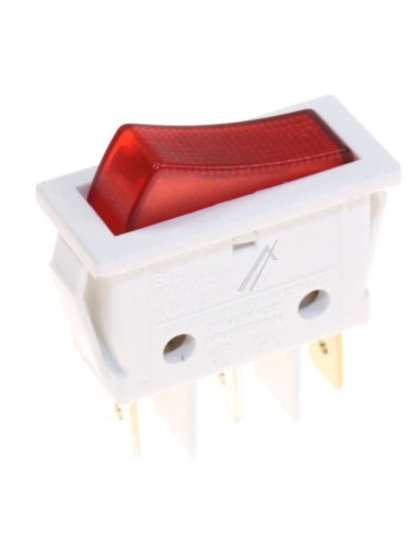 Interrupteur Marche Arret Rouge pour Appareil TEFAL