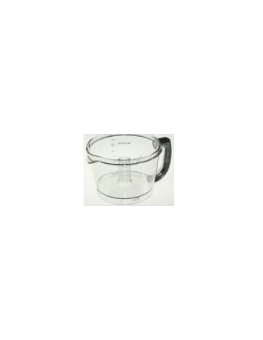 Bol XX 2.6L Grand Bol de Preparation avec Poignee Noir pour Blender CUISINART