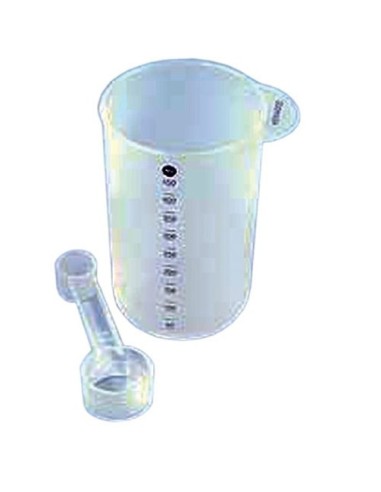 Verre avec cuillère doseur pour machine à pain Kenwood BM150.