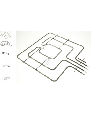 Résistance de Grill pour Four Siemens
