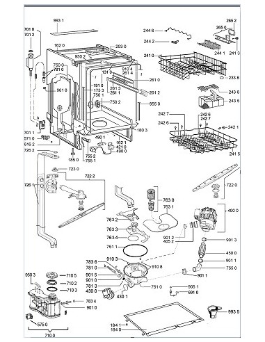 Panier Inferieur Dimension 522mm de Large X...