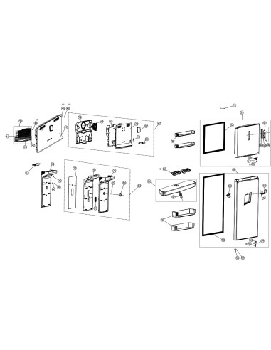 Balconnet Supérieur pour Réfrigérateur Hisense