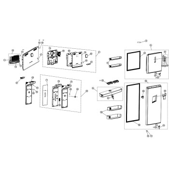 Balconnet Supérieur pour Réfrigérateur Hisense