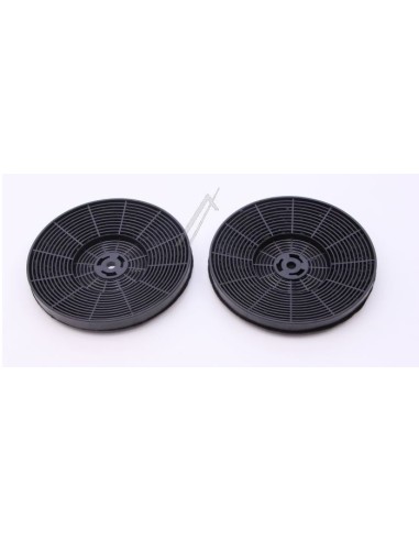 Filtre a Charbon x2  175 × 15 mm pour Hotte GLEM