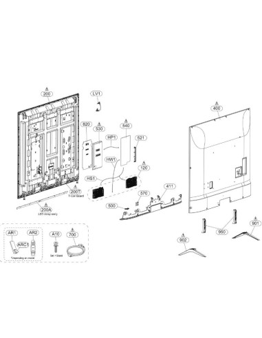 Module pour Téléviseur LG