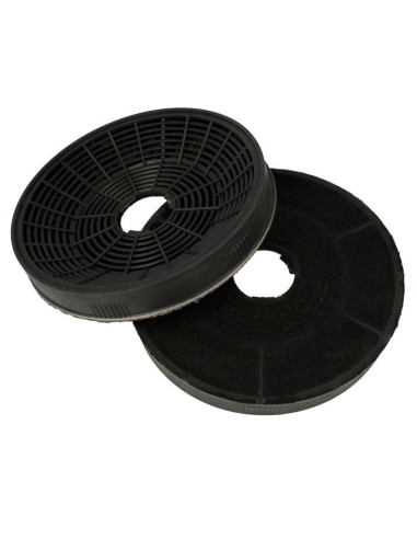 Jeu de 2 Filtres Charbon Actif 160 mm pour Hotte BOSCH