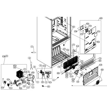 Carte Inverter  pour Réfrigérateur BEKO