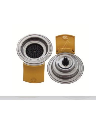 Dosettes 2 Tasses Jaune Soleil  pour Cafetiere...