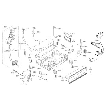 Module de Puissance Programmé pour Lave Vaisselle SIEMENS