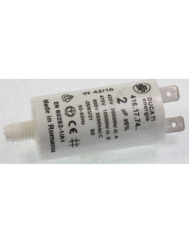 Condensateur de Démarrage  6,3mm