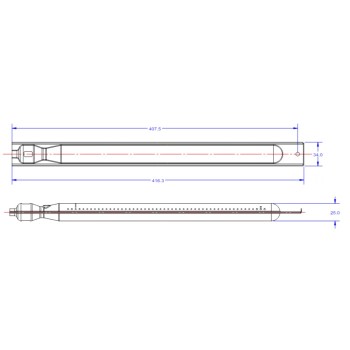 Bruleur Inox 28Mb pour barbecue class 4 L select campingaz