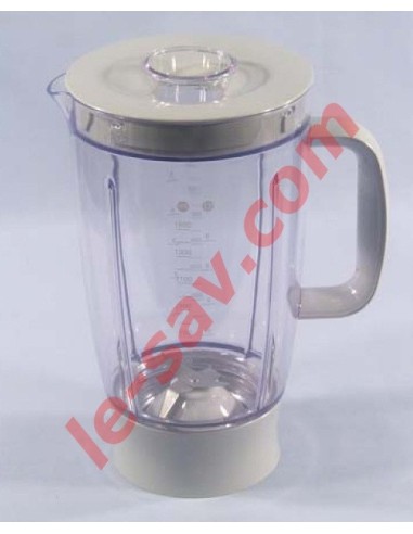 Blender complet acrylique gris - Robots multifonctions Kenwood