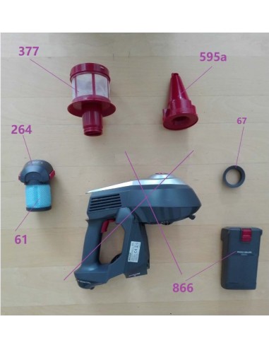 Cloison du Filtre pour Aspirateur HOOVER