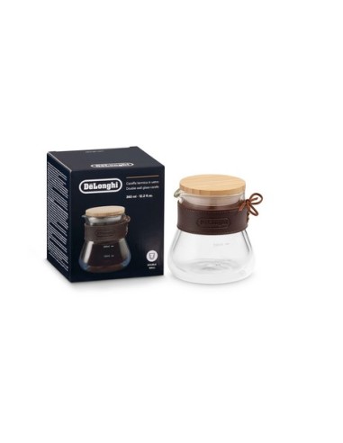 Carafe en verre à double paroi