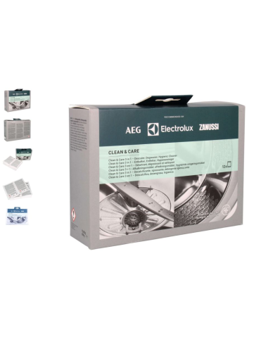 Détartrant Dégraissant Nettoyant Hygiène 3 in 1 pour Lave Vaisselle et Machine à Laver
