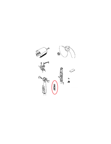 Carte Electronique Pour Ventilateur Essential Plus VU4440FO/750 Pour Rowenta