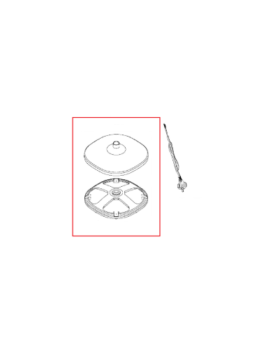 Socle Pour Ventilateur Essential Plus VU4440FO/750 Pour Rowenta