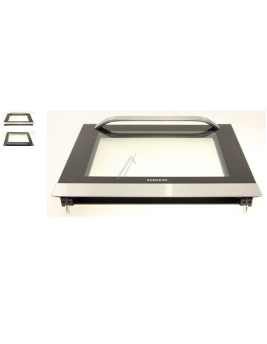 Ensemble Porte Complète pour Four NV68R3371BS/EF Samsung