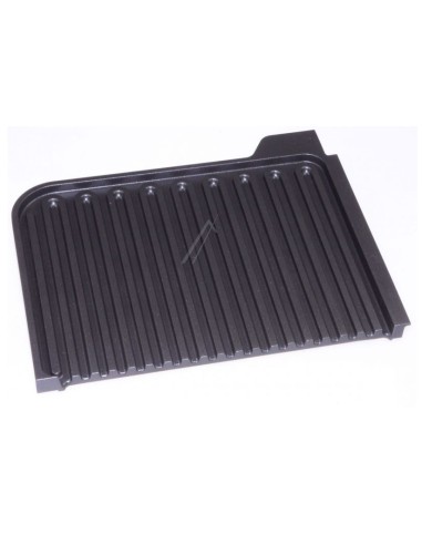 Plaque droite pour barbecue tefal