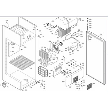 Ailette de Ventilateur pour Réfrigérateur LIEBHERR