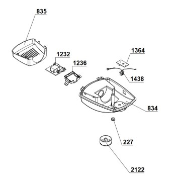 Platine Thermostat pour Réfrigérateur BEKO