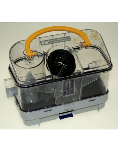 Ensemble Boite Cyclonique avec Poignée Jaune pour Aspirateur Sensory HOOVER