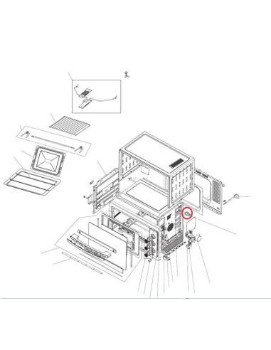 Tampon en Caoutchouc pour Four Delonghi